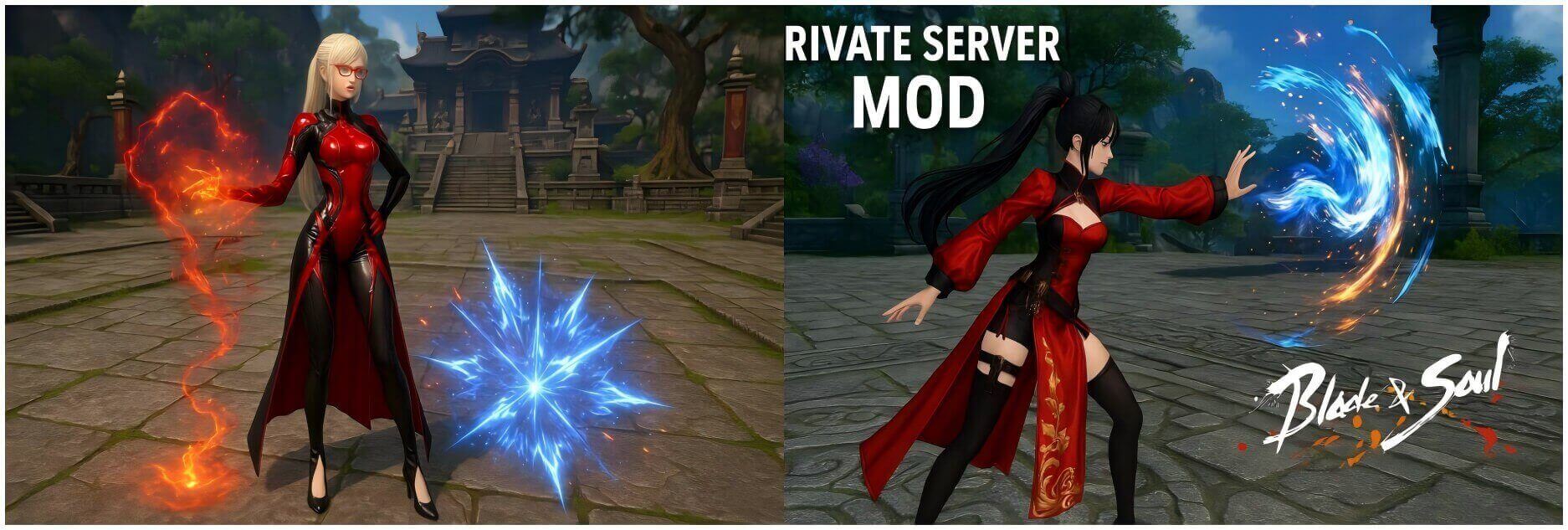 剑灵游戏私服玩家自制MOD新时装和技能特效展示